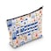 WZMPA Greece Cosmetic Makeup Bag Greece Vacation Gift Greece Aegean Pride Zipper Pouch Bag Greece Souvenir Gift Greece