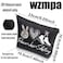 WZMPA Ice Skating Cosmetic Make Up Bag Figure Skating Inspired Gift Peace Love Skating Makeup Zipper Pouch Bag Skating Ice Merchandise Peace Skating BL