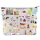 WZMPA Netherlands Amsterdam Souvenir Gift Dutch Makeup Zipper Pouch Bag Trip Merchandise