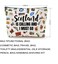 XYZONE Scotland Gift Edinburgh Gift for Women Scotland Is Calling And I Must Go Makeup Bag Zipper Bag Gift For Scottish