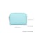 YONBEN Waterproof Makeup Bag Large Capacity Womens Classic Black Wash Bag Adjustable Partition Wash Bag Brush and Cosmetic Carrying Bag Mint Green
