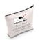 ZJXHPO Mail Carrier Thank You Gift Dont Mess With The Mail Lady Cosmetic Bag Postal Worker Zipper Pouch Gift Mail Lady