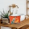 Zomhix Im Fine Funny Cooking Kitchen Makeup Bag Retro Mid Century Modern Decorative Cosmetic Bag Gifts for Women Mom