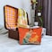 Zomhix Im Fine Funny Cooking Kitchen Makeup Bag Retro Mid Century Modern Decorative Cosmetic Bag Gifts for Women Mom
