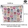 Zuo Bao Cute Hematology Cosmetic Bag Medical Technologist WBC Differential Gift Lymphocyte Gift Blood Cell Types LYMPHOCYTE