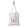 TSOTMO Cat Throwing Dice DnD Dungeon Master Bag of Holding Zipper Pouch Gamer Dice Bag WTDragons Card tote Beige