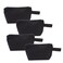 Augbunny 100 Cotton 16oz Heavy Duty Multipurpose Canvas Zipper Cosmetics Makeup Travel Toiletry Organizing Pouch 4pack