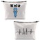 GJTIM Funny Surgical Tech Gift Tie Me Up Zipper Pouch Makeup Bag for Surgeon Tie Me Up bag