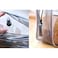 Pangda 5 Pack Clear PVC Zippered Toiletry Carry Pouch Portable Cosmetic Makeup Bag for Vacation Bathroom and Organizing Transparent L