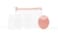 MIAMICA Miamica TSA Compliant 3oz Reusable Travel Bottles Includes 3 Flip Top Bottles with a Scrubber BPA Free