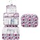 Mossio Hanging Toiletry Bag with Sturdy Hook Large Portable Cosmetic Makeup Travel Organizer for Men Women Heart