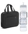 Ms. Pen Ms PenTravel Toiletry Bag for Women Men with Hanging Hook Black Portable WaterResistant Travel Makeup Bag