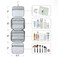 Ms. Pen Ms PenTravel Toiletry Bag for Women Men with Hanging Hook Black Portable WaterResistant Travel Makeup Bag