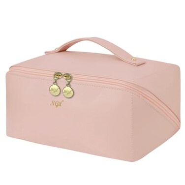 NGIL Travel Toiletry Bag Pink Large