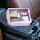 PACKISM 2 Pack Clear Makeup Bag Set 1 Large 1 Medium Foldable TSA Approved Toiletry Bag for Carryon Checked Luggage Water Resistant Car Storage Organizer Purple