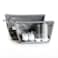 Tiny Twinkle Diaper Bag Organizing Pouches 2 Pack MessProof Travel Organizer Bags with Structured Bottom Clear Front TSA Approved Toiletry Bag Set for Baby and Mom Essentials Charcoal