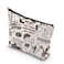 WCGXKO Theatre Lover Gift Musical Gift Musical Theater Zipper Makeup Bag The Day