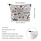 WCGXKO Theatre Lover Gift Musical Gift Musical Theater Zipper Makeup Bag The Day
