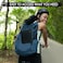 YUMQUA Small Pouch for Travel Essentials Makeup Pouch Bag with Carabiner Clip on Backpack Dopp Kit Storage Organization for Toiletries Cosmetics Tech Tools Water Resistant 500D Nylon Black