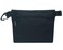 YUMQUA WaterResistant Zipper Pouch with Carabiner Clip Small Nylon Multipurpose Travel Digital Cosmetics Toiletry Bag Tool Storage Pouch Black