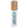 USRommaner 5 Pack 10ml Clear Roll On Bottles With Natural Chakra Crystal Chips for Essential OilsPerfume Glass Roller Bottles Container Bamboo LidCrystal RollerPipetteOpener Included Green Aventurine