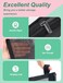 besharppin 4 Pack Mini Cosmetic Bags for Lipsticks Small Mesh Makeup Bag with Zipper for Home Office Purse Multipurpose Nylon Bag Black
