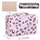 Queboom Travel Makeup Bag Cosmetic Bag Makeup Bag Toiletry bag for women and men Pink Leopard