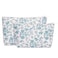 Wandering Nature Makeup Bag Small Cosmetic Bag for Purse 2 Pack Small Make Up Pouch Cute Travel Pouch with Zipper for Women Blue Flower