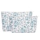 Wandering Nature Makeup Bag Small Cosmetic Bag for Purse 2 Pack Small Make Up Pouch Cute Travel Pouch with Zipper for Women Blue Flower
