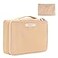 Queboom Travel Makeup Bag Cosmetic Bag Makeup Bag Toiletry bag for women and men Beige