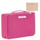 Queboom Travel Makeup Bag Cosmetic Bag Makeup Bag Toiletry bag for women and men Rosy