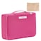 Queboom Travel Makeup Bag Cosmetic Bag Makeup Bag Toiletry bag for women and men Rosy