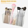 Cerpourt Clear Makeup Brush OrganizerAcrylic Cosmetic Brushes Storage Holder with 3 SlotsPencil Pen Holder for DeskDesk Organizer and Accessories for Vanity