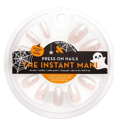 Olive & Olive June Instant Mani Medium Oval PressOn Nails Iridescent Ghosts 42 Pieces