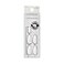 KISS Impress No Glue Mani 30 Pcs Press on Nails Medium Coffin False Nails Solid Pure White Stick on Extensions Peel Press Easy Apply HassleFree Removal Includes Manicure Stick Prep Pad File
