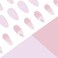 ASABITE 24 Pcs Valentines Day Press on Nails Almond False Nails Heart Fake Nails with Glitter Design Pink White Full Cover Artificial Nails French Medium Glue on Nails Reusable Stick on Nails for Wome