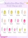 EBANKU 26 Pieces Press on Nails for Kids 1Pack Kid Fake Nail Kit Spring Flower Short Artificial False Nail Kits for Kids Girls with Nail Glue