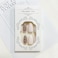 FJSMTOPl Almond Press on Nails Medium Fake Nails with Designs White French Tip False Nails Press ons Glitter Line Zebra Print Glossy Acrylic Glue on Nails Full Cover Artificial Stick on for Women Supp