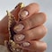 SRIMNUYY Black French Tip Press on Nails Short Fake Nails Glitter Sequins Stick Glue on Nails Square Full Cover Acrylic Nails Press ons for Women 24 Pcs