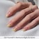 BTArtbox French Tip Press On Nails LampCurable Short Almond Press On Nails with Glue for Women SemiTransparent Soft Gel Glue On Nails in 16 Sizes 32 Stick On Nails Kit Daisy