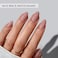 BTArtbox Press On Nails Almond Flesh Pink Nude Short Fall Press On Nails with Glue for Women Opaque Soft Gel Glue On Nails in 16 Sizes 32 Stick On Nails Kit Fawn Fleek