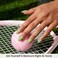 BTArtbox Press On Nails Almond Pastel Green Short Press On Nails with Glue for Women Opaque Soft Gel Glue On Nails in 16 Sizes 32 Stick On Nails Kit Court Queen