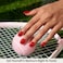 BTArtbox Press On Nails Short Red Square Press On Nails with Glue for Women Opaque Soft Gel Glue On Nails in 16 Sizes 32 Stick On Nails Kit Hot Lap