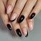 CurvLife Curvlife Press On Nails Stick On Short Design Acrylic Stick On Nails Tips Glue On False Nails Kit For Women Black gold bordergel Medium