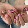 PDFADSK Cute Press on Nails Short Square Fake Nails with 3D French Cute Kawaii Design Leopard Pink Press ons Cartoon Nail Tip Artificial Acrylic Nail Cute False Nails for Women Manicure 24Pcs