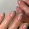 Stbisen French Pink Press on Nails Short Oval Summer Fake Nails with Sparkly Silver French Tips Designs Glossy Gel Finish Acrylic Nails Thick Reusable Glue on Nails Kit for Women 24Pcs Silver Blessing