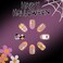 HPYFOI Halloween Press on Nails Short Almond Fake Nails Spooky and Cute False Nails Press ons with GhostBatCobwebFlower DesignReusable Artificial Nail Full Cover Stick on Nails for Women Manicure 24Pc