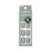 imPRESS Impress Color Press On Nails Going Green Solid Green Short Squoval PureFit Technology Patented Super Hold Adhesive Chip Proof Smudge Proof Mini Nail File Manicure Stick 30 Fake Nails