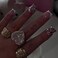 Jremg White French Tip Press on Nails Short Square Fake Nails with Rhinestone Design Glitter Fully Cover False Nails Glossy Handmade Glue on Nails Reusable Artificial Stick on Nails for Women 24Pcs