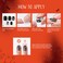 KISS imPRESS Halloween Press On Nails Party Startled Purple Medium Coffin Matte Finish No Glue GlowInTheDark Includes Prep Pad Mini Nail File Manicure Stick 30 Fake Nails